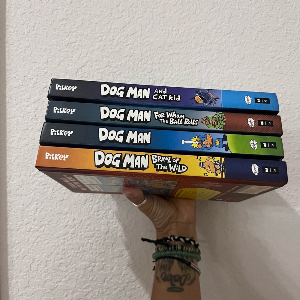 Dog Man Book Series by - Multicolor